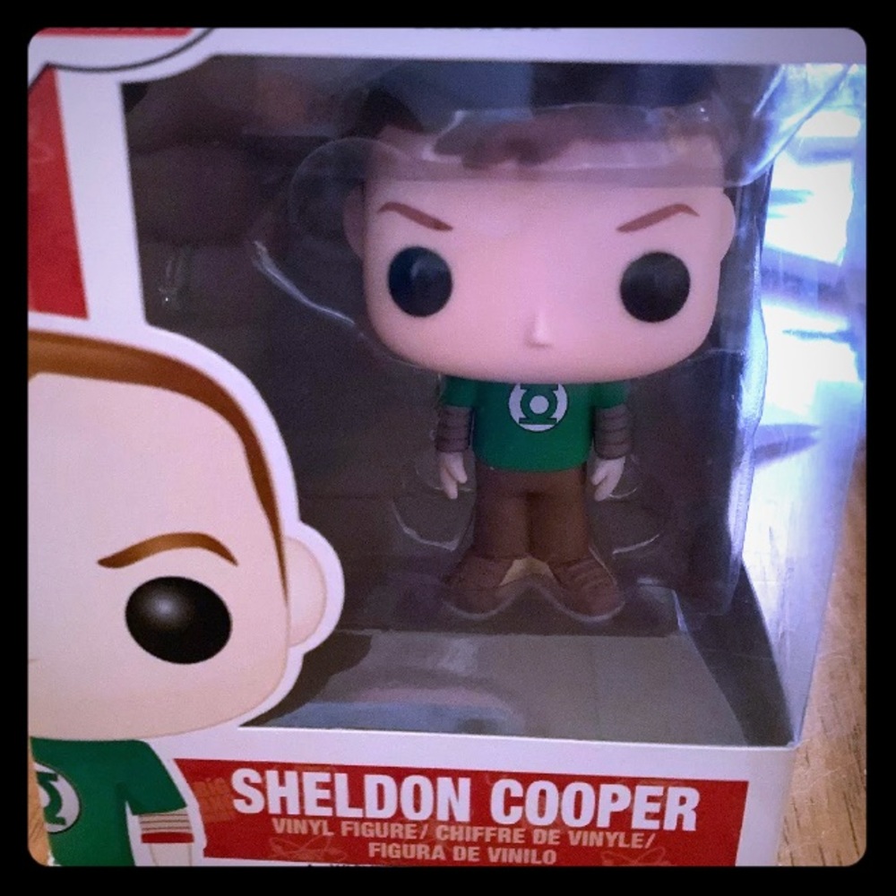 Funko POP Big Bang Theory SheldonGreen Lantern